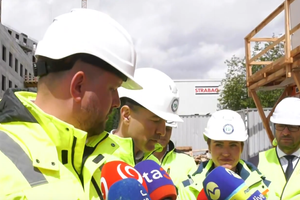 Tlačová beseda: Situácia na stavbe nemocnice