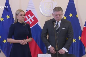 Tlačová beseda predsedu vlády Fica a ministerky hospodárstva Sakovej po rokovaní vlády