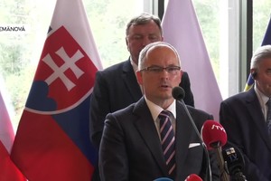 Tlačová beseda po stretnutí výborov V4 pre financie