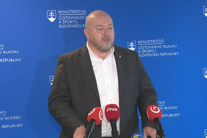 Tlačová beseda ministra športu po stretnutí so Slovenským futbalovým zväzom