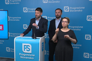 Tlačová beseda strany PS o zrušení transakčnej dane