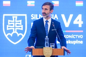 Tlačová beseda Juraja Blanára o predsedníctve vo V4