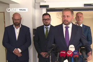 Tlačová beseda ministra zdravotníctva k otvoreniu nového urgentného príjmu