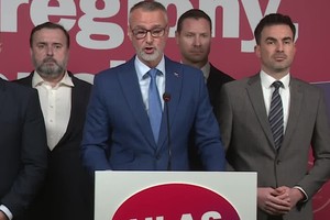 Tlačová beseda strany HLAS-SD ku kauze Eštoka a Čurillovcov