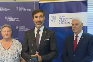 Tlačová beseda Juraja Blanára po oceňovaní laureátov
