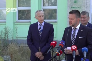 Tlačová beseda ministra Migaľa k obnove Bukózy Vranov