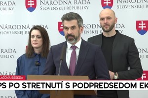 Tlačová beseda PS po stretnutí s podpredsedom Európskej komisie