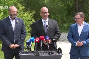 Tlačová beseda ministra Ráža: Modernizácia diaľnice D2