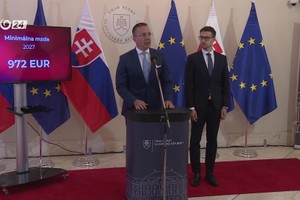 Tlačová beseda ministra Tomáša po rokovaní tripartity