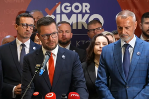 Tlačová beseda strany Hlas-SD o kandidátovi na predsedu Košického kraja