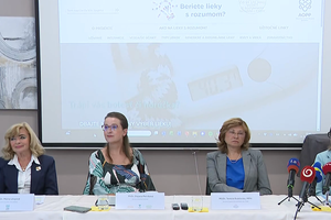Tlačová beseda: Projekt "Lieky s rozumom"