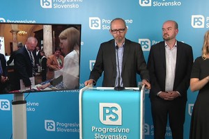Tlačová beseda: Progresívne Slovensko sa obracia na SIS