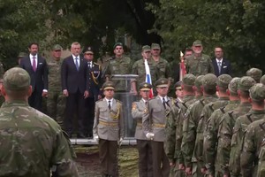 Zloženie slávnostnej vojenskej prísahy na vstup do Ozbrojených síl