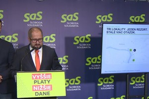 Tlačová beseda SaS o aktuálnych témach