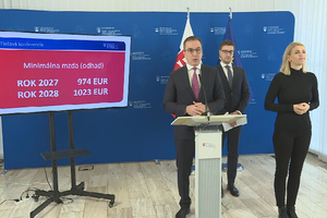 Tlačová beseda ministra Tomáša: Zmena minimálnej mzdy