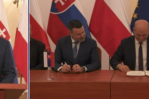 Tlačová beseda o podpísaní bratislavskej deklarácie