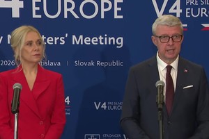 Tlačová beseda ministrov V4 o cenách energií
