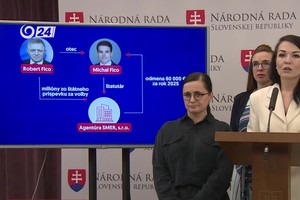 Tlačová beseda PS k synovi premiéra Roberta Fica