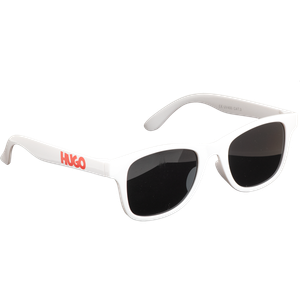 Hugo - biele slnečné okuliare s UV filtrom
