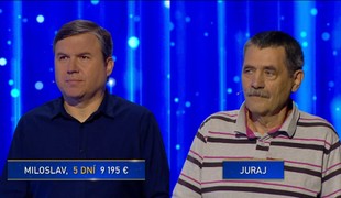 SÚBOJ TITANOV v Riskuj!: NEPORAZITEĽNÝ Juraj sa vracia, vyzve 5-násobného šampióna Miloslava!