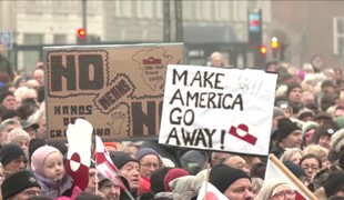 V Kodani protestovali na podporu Grónska. Trump opäť hovorí o jeho ovládnutí