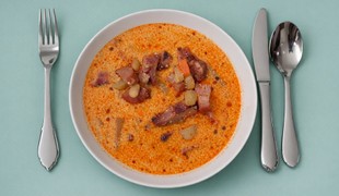 Fazuľovica s údeným mäsom