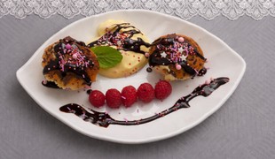 Muffiny so zmrzlinou