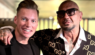 Thomas Puskailer má na hollywoodske hviezdy šťastie: Dave Bautista si ho pamätal ešte z Bratislavy