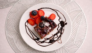 Čokoládový koláč s polevou