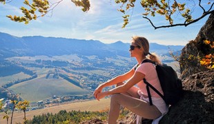 Ivana Gáborík a jej predstava o oddychu: Vyrazila na túru do Súľovských skál!