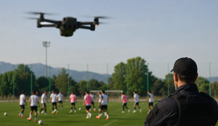Neznámy dron narušil prípravu futbalistov. Nasledoval okamžitý zásah armády
