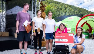 Rekordné Čičmany spojili 1 644 bežcov. Spoločne vyzbierali 2 514 eur pre pani Máriu