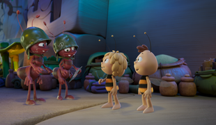 Včielka Maja opäť v kinách!  O zábavu sa postarajú nešikovní mravci Arnie a Barney