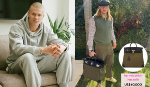 Futbalista Erling Haaland ukázal, že kabelky už nie sú len pre ženy: Jeho zbierka stojí tisíce eur a internet šalie