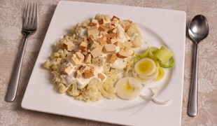 Karfiolové halušky