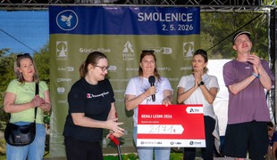 Behaj lesmi odštartovali sezónu 2026: Pre Lenku sme v Smoleniciach vyzbierali 2 171 €