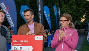 Nočné Topoľčianky pomáhali Renátke. Behaj lesmi priniesol 1 558 eur