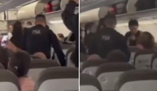 Cestujúca v lietadle odmietla zaplatiť za batožinu. Následne mala pohrýzť policajtku