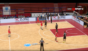 KK Samobor - BC Prievidza 83:103, odveta o týždeň takisto na JOJ ŠPORT