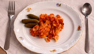 Granadír s restovaným kelom