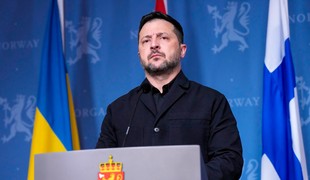 Diskusia o Ukrajine bez Ukrajiny nie je možná, povedal v Osle Zelenskyj