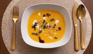 Tekvicová krémová polievka