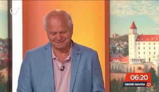 Ranné noviny - nepríjemná mucha v štúdiu