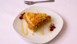 Grófkin jablkový koláč