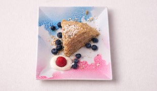 Tortové palacinky s orechmi a ovocím