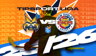 HK Spišská Nová Ves - HKM Zvolen 2:4 v 51. kole Tipsport ligy