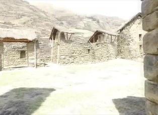 Starobylé věže Chullpa v Cutimbo