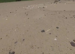 Starobylé vypleněné hrobky Paracasu v Peru