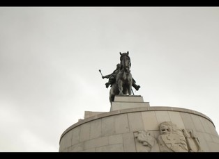 Největší socha: Žižka a Stalin