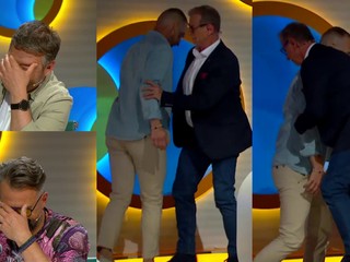 Hádači plakali smíchy, když se moderátor Vlado Voštinár srazil s hostem